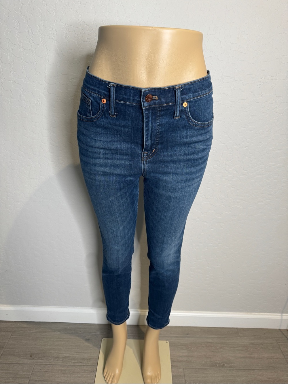 Madewell 10 inch high-rise skinny jeans 29P